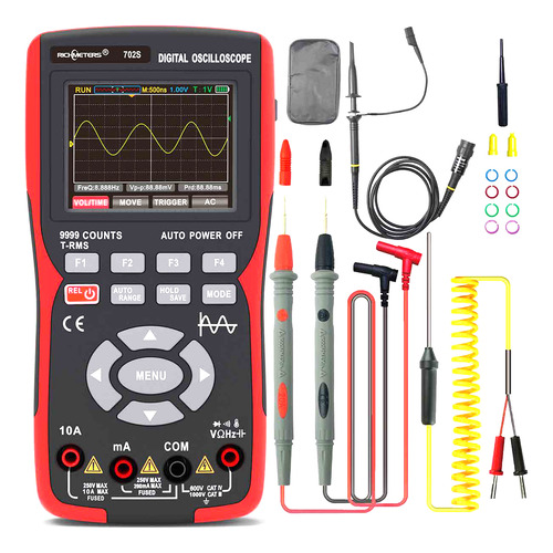 Multímetros, Osciloscopio, 2 En 1, Un Solo Metro, 9999, Con