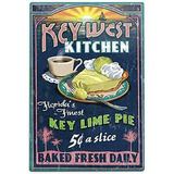   Key   F Da Key Lime Pie Vintage Sign Letrero De Pared...