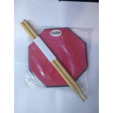 Combo Pad De Practica Bateria 18cm + Palillos Stagg 5a/5b