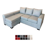 Sillon Living Virginia 3 Cuerpos Con Banqueta