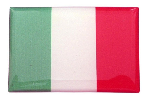 Adesivo Resinado Bandeira Italia