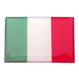 Adesivo Resinado Bandeira Italia