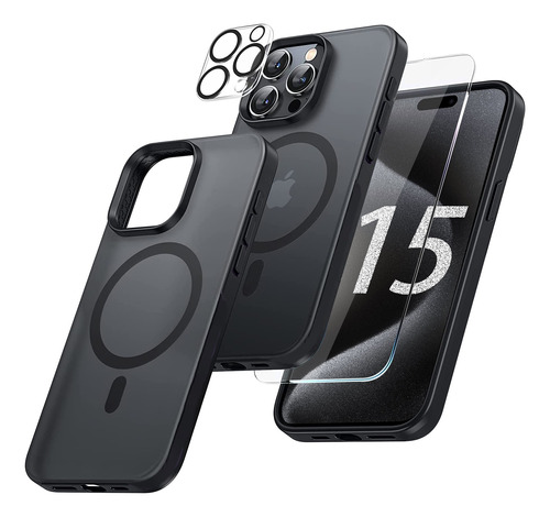 Funda Magsafe Case + Mica Para iPhone 14 Pro Max Plus