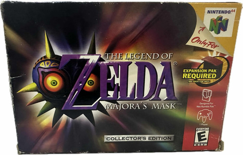 The Lengend Of Zelda Majoras Mask | Nintendo 64 En Caja