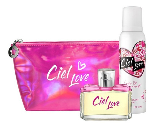 Ciel Love Edt 60ml + Desodorante + Bolso Neceser