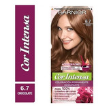   Garnier Kit Tintura Permanente Cor Intensa De  X45gr Tono 6.7