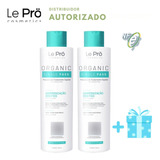 Escova Progressiva Le Pro Cosmetics Organic 2x1000ml