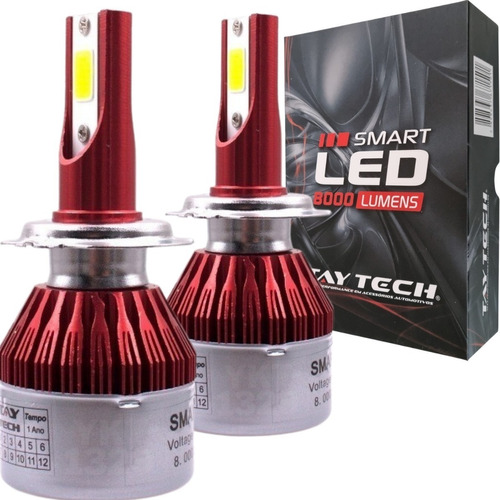 Kit Lâmpada Ultra Led 6000k H1 H3 H4 H7 H8 H13 H27 Hb3 Hb4