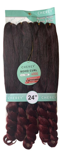 Cabelo Jumbao Cacheado Longo Boho Curl Trança C/ Cacho 400g 