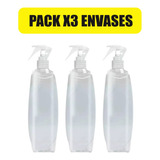 Pack X3 Iberia Envase Rociador Pulverizador Spray X400ml