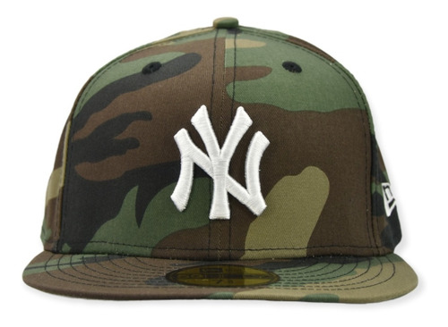 New York Yankees New Era Gorra 59fifty Camo 100% Original