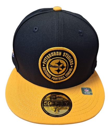 Gorra Cerrada N F L Pittsburgh Steelers Negro/amar 59 Fifty