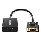 Ugreen Adaptador Activo De Hdmi A Vga Con Conector De Audio