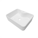 Lavamanos De Sobreponer En Ceramica Blanco 14cm*49cm*37.5cm