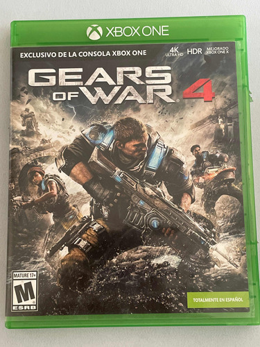 Videojuego Gears Of War 4 Xbox One