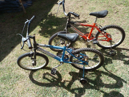 2 Bicletas Niño Rodado 16 Con Rueditas Usadas