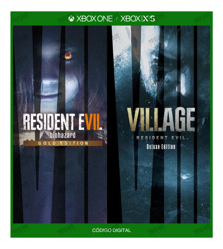 Resident Evil 7 Gold Ed & Village Gold Ed Xb1/xbs X|s - Cód