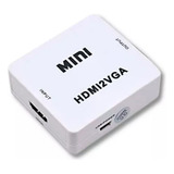 Conversor Adaptador Hdmi2vga - Hdmi X Vga Com Áudio