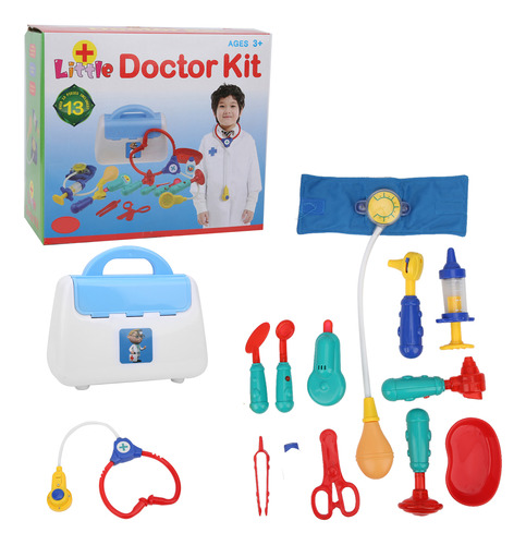 Set De Juego De Rol Doctor Pretend Playset De 13 Piezas Con