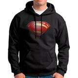 Blusa Moletom Casaco Frio Estampado Superman Super Homem