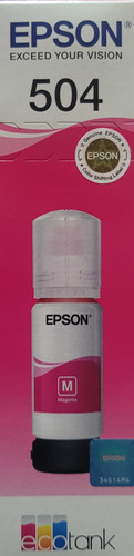 Tinta Epson 504 Original Vencimiento 2025
