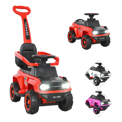 Montable Electrico Para Niños Luz Sonido Bastón Batería 6v Rojo | Envío gratis