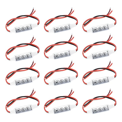 20pcs Control Tiras Led Luz 3 Botones Dimmer Estrobo 12v 24v | MercadoLibre
