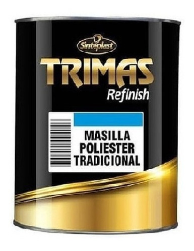 Trimas Masilla Automotor Poliester Plastica Sinteplast  1kg