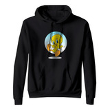 Sudadera Con Gorro Piolin Looney Tunes