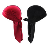 2x Tapa Turbante Plegable Informal Con Bandana De