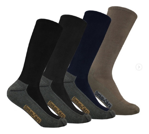 Calcetines Cobre Bambú Pack 12 Unid. Diabéticos Envio Gratis