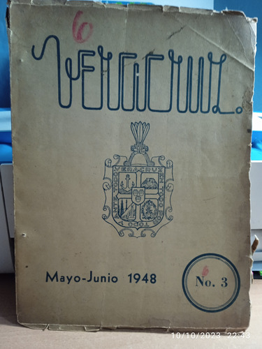 Historia De Veracruz. Libro Antiguo ( Año 1948)