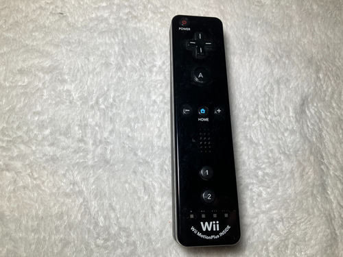 Wii Remote Plus Original Nintendo Vl036 A S/cap Preto