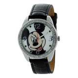 Reloj Mickey Mouse Disney Para Mujer Mck919 Con Correa De