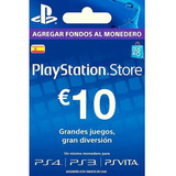 Gift Card Psn 10 Euros