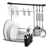 Kit Cozinha Completa Cook Home 8 Escorredor Black Arthi