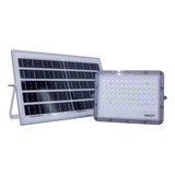 Reflector Solar Led 100w Potente Luz Blanca  Ip65 Litio 