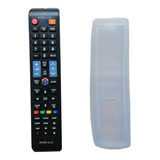 Combo Funda Silicona Y Control Para Tv Samsung Smart Univers