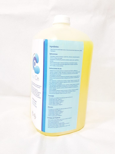 Sanitizante Y Desinfectante.sales Cuaternarias De Amonio 4lt