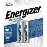 2 - Pilha Aa 1.5v Lithium Litio Energizer Ultimate