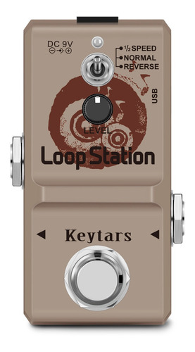 Pedal Loopstation Para Guitarra Keytars Ln332s De 48 K, Ilim