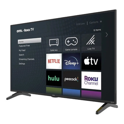 Pantalla Smart Tv Onn 43 Pulgadas Dled Roku 4k Hdr 100012584 - Excelente (Reacondicionado) | Meses sin interés
