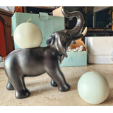 Elefante Portavela Decorativo Marca Partylite