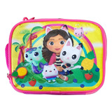 Lunchera Térmica Infantil, Escolar Gabby, Wabro - 13004 Color Rosa Gabby