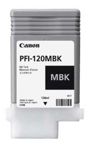 Tinta Canon Pfi-120mbk Matte Black 130ml