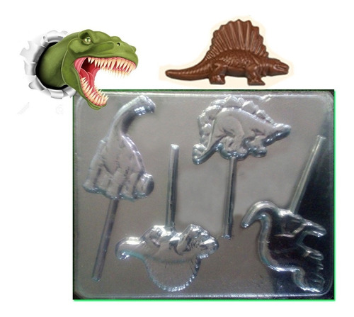 Molde Acetato Dinosaurios Jurassic World Chocolates Mod C174
