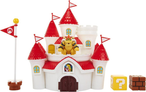 Nintendo Set De Juego Mushroom Kingdom Castle Super Mario