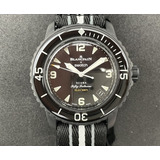 Blancpain Swatch Scuba Ocean Of Storms Caja Y Papeles