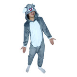Pijama Kigurumi Térmica De Conejo Para Adultos Y Niños 