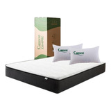 Pack Colchon Cannon Compac 2 Plazas 140x190 +2 Almohadas